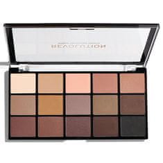 Makeup Revolution Paletka očných tieňov Re-Loaded (Palette Basic Mattes) 15 x 1,1 g (Odtieň Basic Mattes)