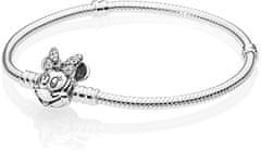 Pandora Strieborný náramok Disney Minnie 597770CZ (Dĺžka 16 cm)