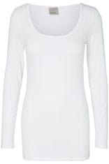 Vero Moda Dámske tričko VMMAXI Regular Fit 10152908 Bright White (Veľkosť XS)