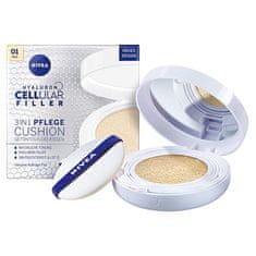 Nivea Ošetrujúci tónovací krém v hubičke 3 v 1 Hyaluron Cellular Filler 15 g (Odtieň 02 Medium)