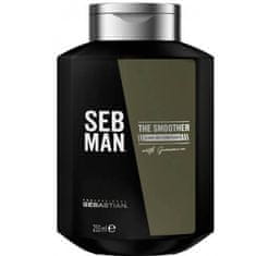 Sebastian Pro. Kondicionér pre mužov SEB MAN The Smoother (Rinse-Out Conditioner) (Objem 250 ml)