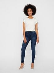 Vero Moda Dámske džínsy VMSOPHIA Skinny Fit 10193326 Medium Blue Denim (Veľkosť XL/30)