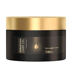 Sebastian Pro. Vyživujúci maska pre lesk a hebkosť vlasov Dark Oil ( Light weight Mask) (Objem 150 ml)