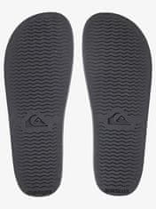 Quiksilver Pánske šľapky Rivi Slide Black / Black / White AQYL100867 -XKKW (Veľkosť 45)