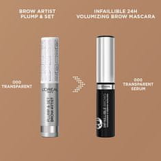 Loreal Paris Vodeodolná riasenka na úpravu obočia Brow Artist Plump & Set 4,4 ml (Odtieň 5.0 Light Brunette)