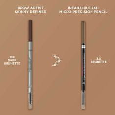 Loreal Paris Ceruzka na obočie Infaillible 12H Brow Definer 1,2 g (Odtieň 3.0 Brunette)