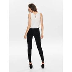 ONLY Dámske džínsy ONLPAOLA Skinny Fit 15167410 Black Denim (Veľkosť XS/34)