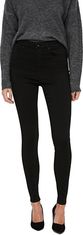 Vero Moda Dámske džínsy VMSOPHIA Skinny Fit 10198520 Black (Veľkosť S/34)