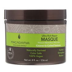 Macadamia Hĺbkovo regeneračná maska pre poškodené vlasy Ultra Rich Repair (Masque) (Objem 236 ml)