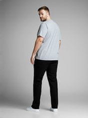 Jack&Jones Plus Pánske džínsy Slim Fit JJITIM JJORIGINAL 12153645 Black Denim (Veľkosť 42/36)