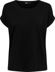 ONLY Dámske tričko ONLMOSTER Regular Fit 15106662 Black (Veľkosť XL)