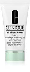 Clinique Exfoliačný čistiaci gél All About Clean (2-in-1 Clean ser + Exfoliating Jelly) (Objem 150 ml)