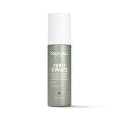 GOLDWELL Bezoplachový krém pre kučeravé vlasy Curl s & Waves Soft Waver 2 ( Light weight Wave Fluid) (Objem 125 ml)