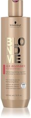 Schwarzkopf Prof. Šampón pre normálne a silné blond vlasy BLONDME All Blonde s (Rich Shampoo) (Objem 300 ml)