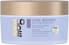 Vyživujúce maska neutralizujúce žlté tóny Cool Blonde s ( Neutral izing Mask) (Objem 200 ml)