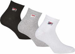 FILA 3 PACK - ponožky F9303-700 (Veľkosť 35-38)