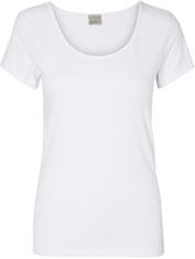 Vero Moda Dámske tričko VMMAXI Regular Fit 10148254 Bright White (Veľkosť M)