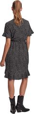 Vero Moda Dámske šaty VMHENNA 10252951 Black (Veľkosť XS)