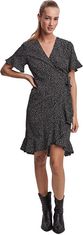 Vero Moda Dámske šaty VMHENNA 10252951 Black (Veľkosť XS)