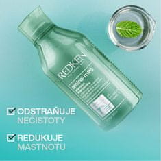 Redken Čistiaci šampón pre citlivú pokožku a rýchlo sa mastiace vlasy Amino Mint (Shampoo) (Objem 300 ml)