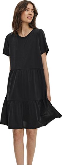 Vero Moda Dámske šaty VMFILLI Regular Fit 10248703 Black