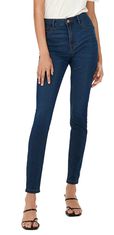 Jacqueline de Yong Dámske džínsy JDYTULGA Skinny Fit 15266427 Dark Blue Denim (Veľkosť XS/32)