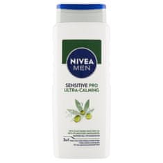 Nivea Sprchový gél pre mužov Men Sensitiv e Pro Ultra Calm ing (Shower Gel) (Objem 500 ml)