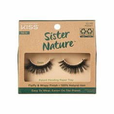 KISS Nalepovacie riasy ECO prírodné Sister Nature Lash 1 pár (Variant Dawn)