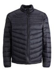 Jack&Jones Plus Pánska bunda JJEHERO 12214532 Black (Veľkosť 6XL)