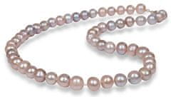 JwL Luxury Pearls Náhrdelník s pravými ružovými perlami JL0266