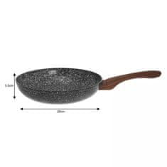 KINGHoff 28cm GRANITOVÁ DREVENÁ DOSKA KINGHOFF KH-1029