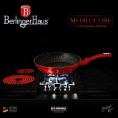 Berlingerhaus GRANITOVÁ PILETA 24cm BERLINGER HAUS RED METALLIC LINE BH-1252