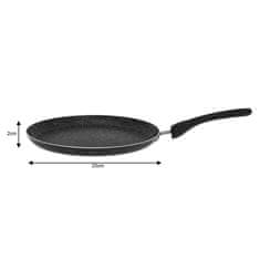 KINGHoff KINGHOFF PANVICA NA PALACINKY KH-3930 25CM MRAMOROVANÁ