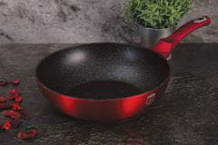 Berlingerhaus GRANITE WOK 28cm BERLINGER HAUS LINE BH-1267 BURGUNDY