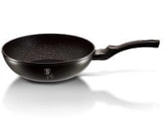 Berlingerhaus GRANITOVÁ WOK 28cm BERLINGERHAUS BLACK SILVER BH-1848