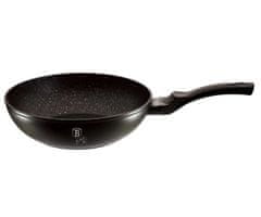 Berlingerhaus GRANITOVÁ WOK 28cm BERLINGERHAUS BLACK SILVER BH-1848