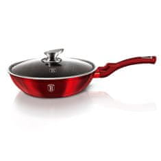 Berlingerhaus GRANITE WOK 28cm BERLINGER HAUS BURGUNDY BH-1265