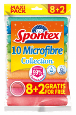 Spontex Utierka Microfibre 8+2 ks