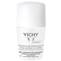 Vichy Deodorant-Antiperspirant 48h roll-on pre citlivú alebo depilovanú pokožku (Soothing Anti-Perspirant)