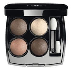 Chanel Očné tiene Les 4 Ombres (Quadra Eye Shadow) 2 g (Odtieň 202 Tissé Camélia)