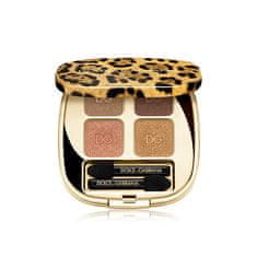 Dolce & Gabbana Paletka očných tieňov Felineyes (Intense Eyeshadow Quad) 4,8 g (Odtieň 1 Vulcano Stromboli)