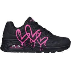 Skechers Obuv čierna 38.5 EU Uno Dripping In Love