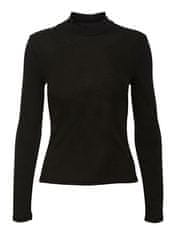 Vero Moda Dámske tričko VMCHLOE Tight Fit 10279611 Black (Veľkosť L)