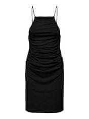 Jacqueline de Yong Dámske šaty JDYFARAH Slim Fit 15275038 Black (Veľkosť XL)