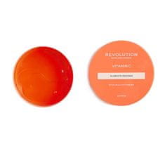 Revolution Skincare Gélové vankúšiky pod oči Vitamin C (Glow Eye Patches) 30 párov