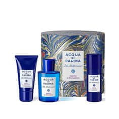 Acqua di Parma Blue Mediterraneo Mirto Di Panarea – EDT 75 ml + sprchový gél 40 ml + telové mlieko 50 ml