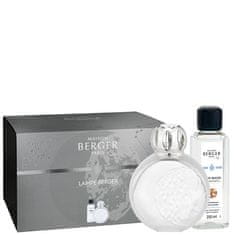 Maison Berger Paris Darčeková sada katalytická lampa Astral biela + náplň Biely kašmír 250 ml