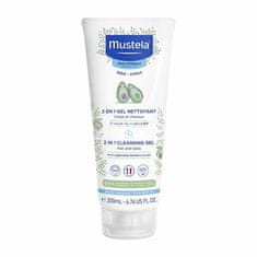 Mustela Detský sprchový gél na telo a vlasy (2 in 1 Clean sing Gel) 200 ml