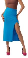 Vero Moda Dámska sukňa VMCONNIE 10279120 Dresden Blue (Veľkosť L)