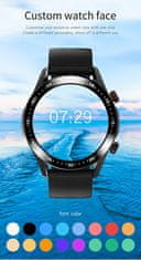 Wotchi Smartwatch WO21BCKS - Black Steel